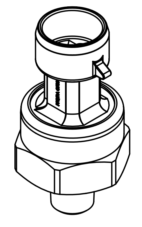 Fuel Pressure Sensor 1/8 NPT Thread (150psi)